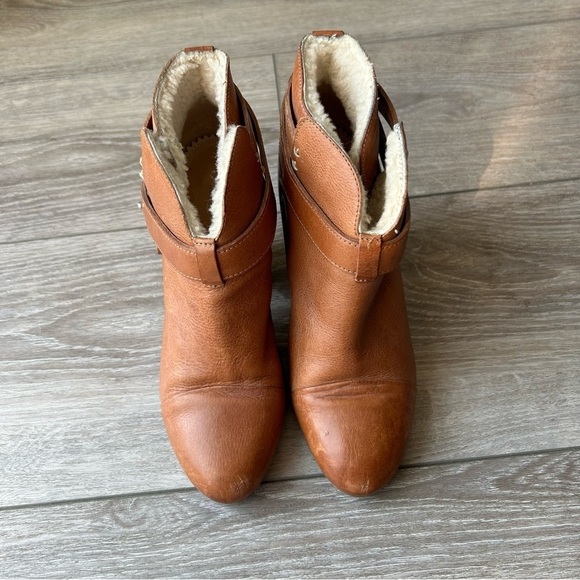 RAG & BONE Harrow Ankle Boots with Sherpa Lining - Picture 3 of 16